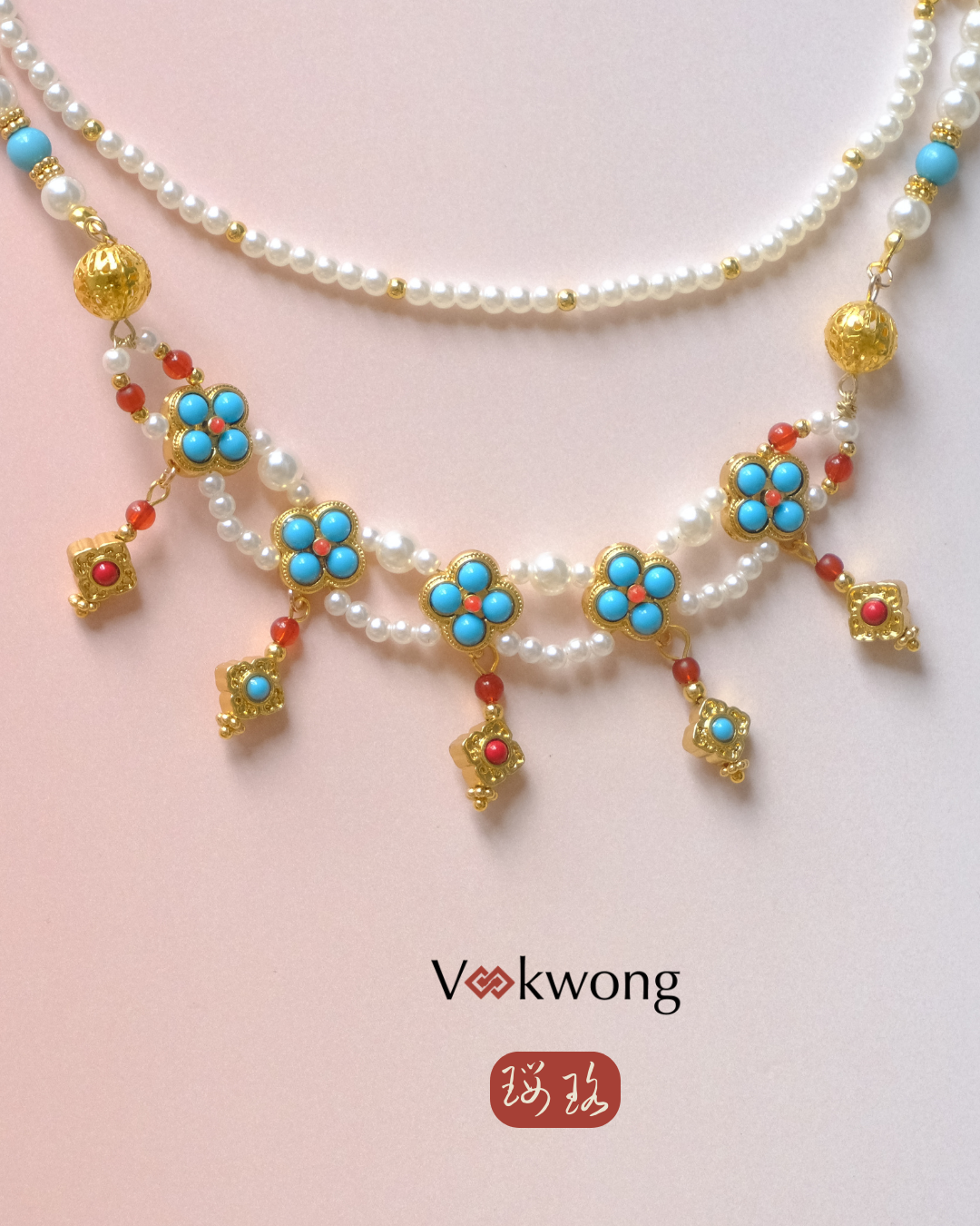 Lotus Charm | Strand Choker